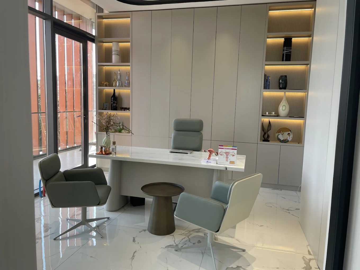 Doctor consultation room at the practice