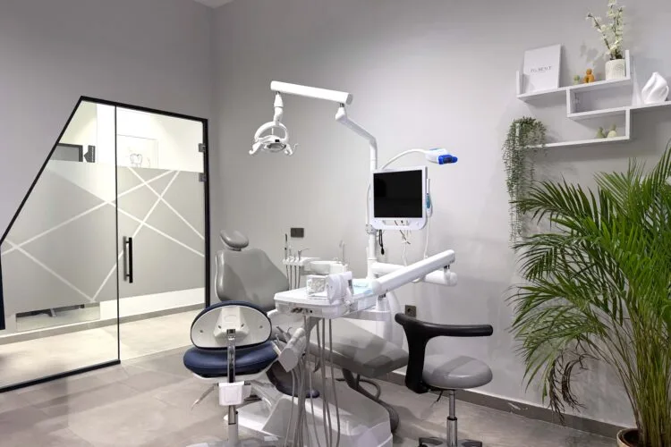 Bright dental treatment area at the practice