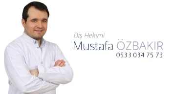 Official portrait of dentist Mustafa Özbakır