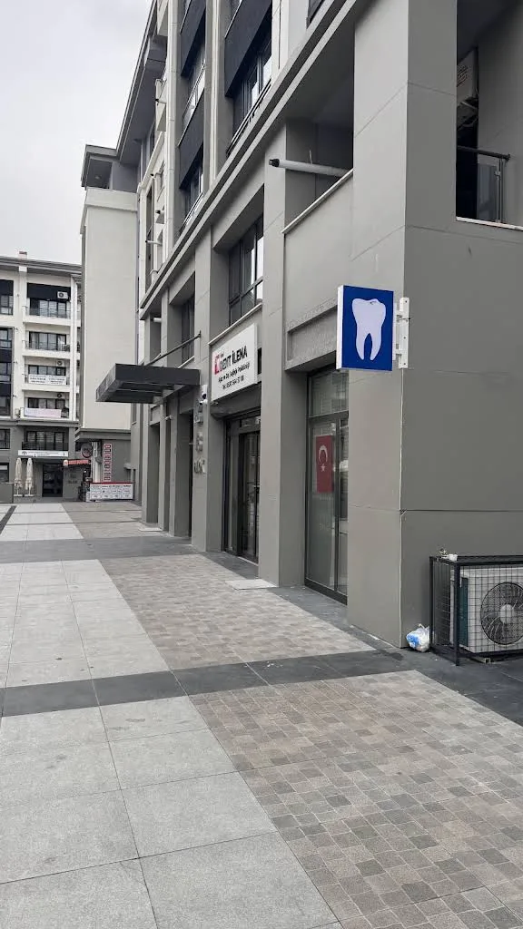 Street view of the TOKİ block housing Özel Dent İlena