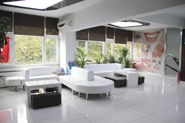 Dentadres waiting and seating area