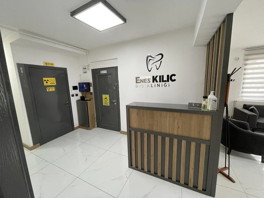 Reception area at Specialist Dentist Enes Kılıç's practice