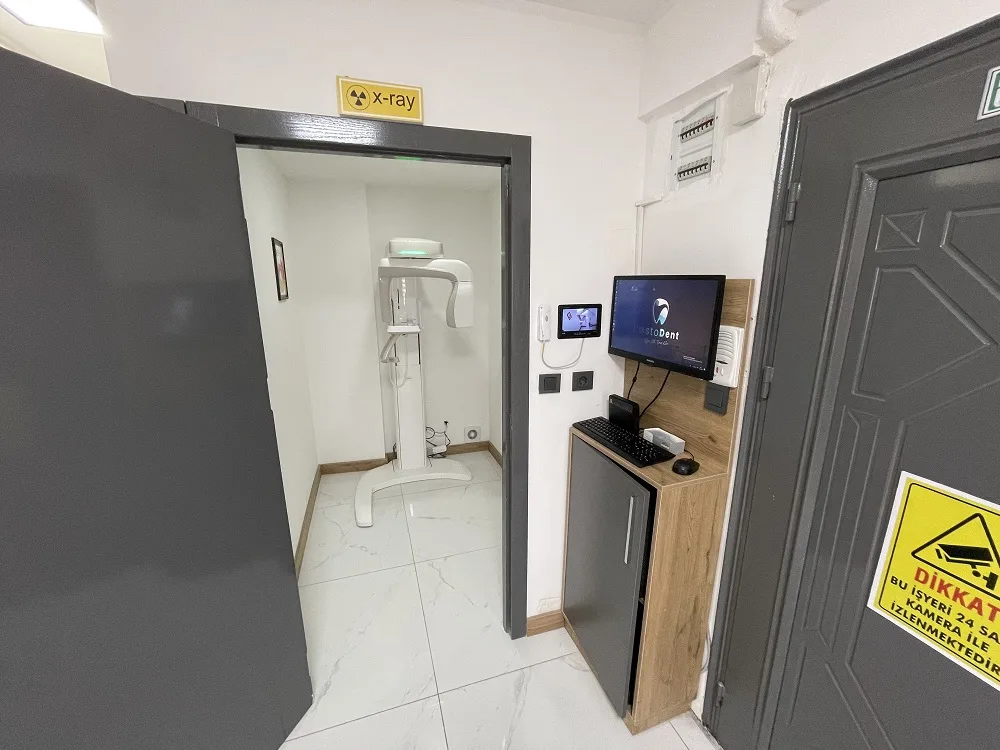 Panoramic imaging room at Specialist Dentist Enes Kılıç's practice