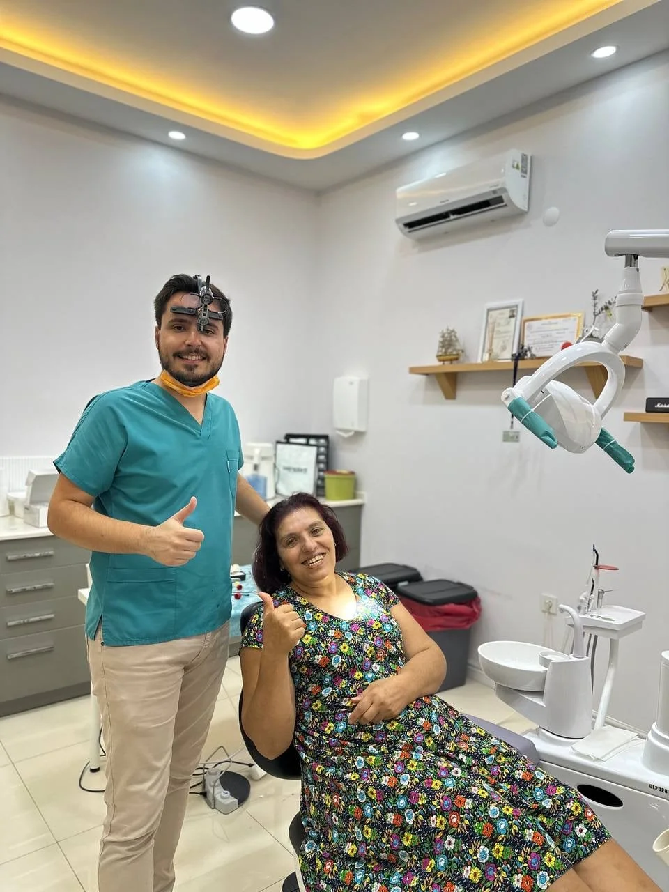 Dental care in a Dent Oliva treatment room