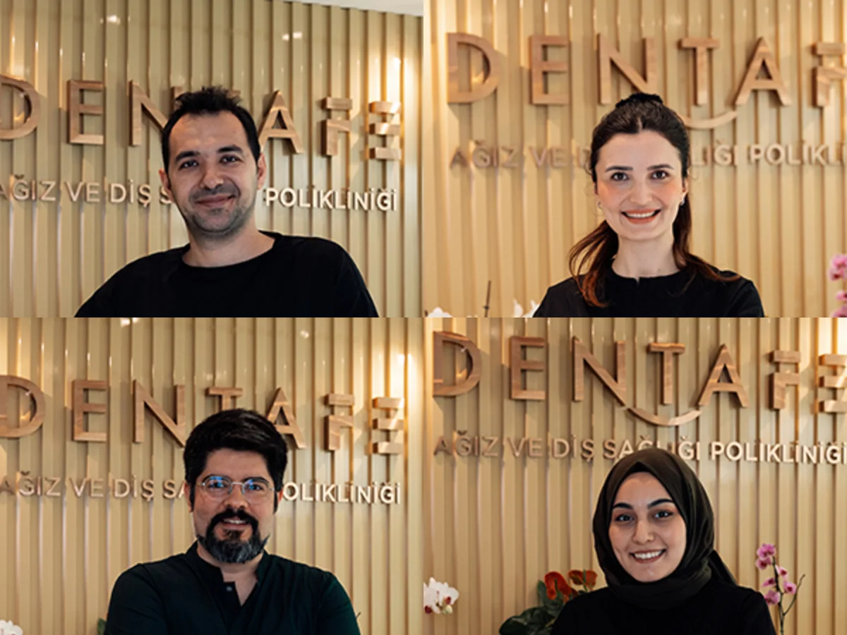 Equipo oficial de cuatro dentistas de DENTAFE