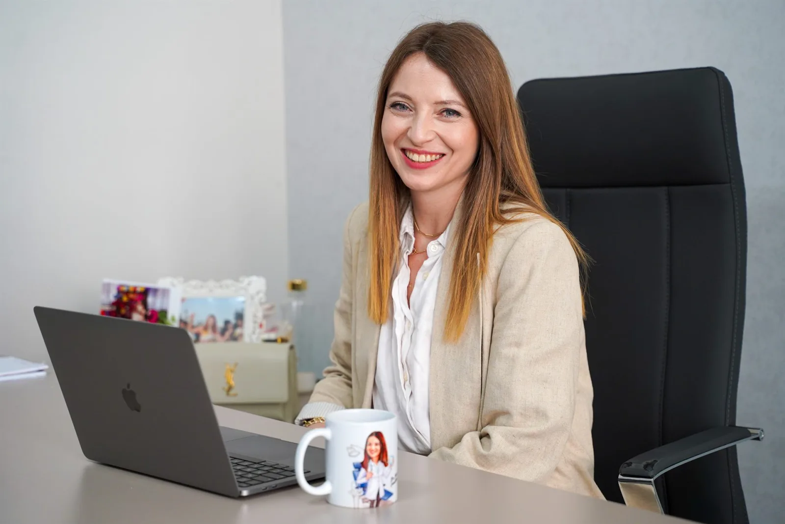 Dentist Neriman Şendilmen in her Gaziemir practice